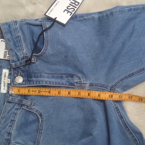 ALMOST FAMOUS High Rise Flare Jeans ~ NWT - Picture 9 of 11